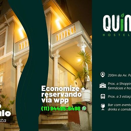 Quintal Hostel & Bar Sao Paulo Exterior photo