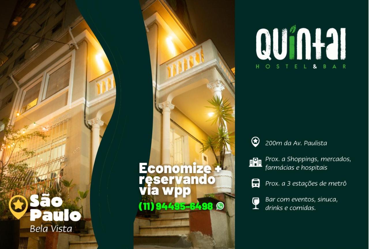 Quintal Hostel & Bar Sao Paulo Exterior photo